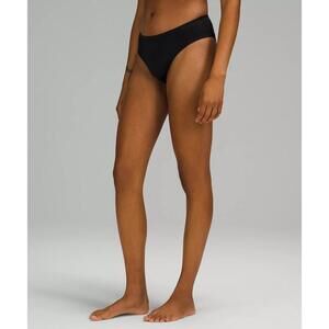 InvisiWear Mid-Rise Bikini Underwear - Black